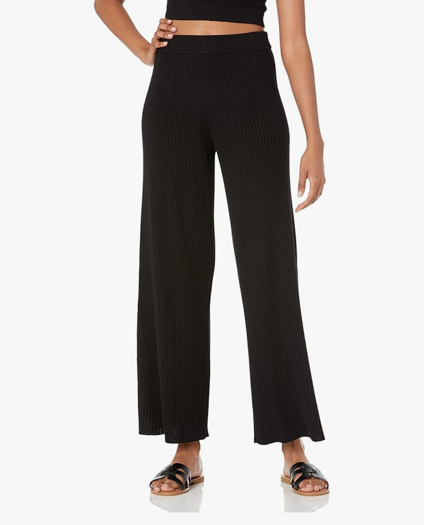 The Drop Women's Catalina Pull on Ribbed Sweater Pant