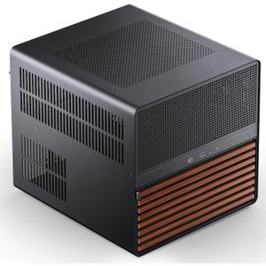 JONSBO N5 NAS PC Case, E-ATX, 12 HDD + 4 SSD Drive Bays, GPU Host, Supports Max. 4 GPU, 330mm MB/ATX PSU, 3 Fans Built-in, 8 PCI Slots, Solid Wood Veneer, Home Server