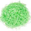 AVOIN Easter Grass, 9 Oz Easter Basket Grass, Shredded Tissue Easter Grass Basket Filler, Easter Grass Paper for DIY Easter Gift Wrapping, Easter Egg Stuffer Party Supplies (Green)