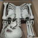 Breesky Skeleton for Halloween Life Size: 5.4ft Realistic Human Skeleton