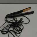 CHI Original Ceramic Flat Iron, Hair Straightener For A Smooth Finish, Floating Plates, Quick Heat Up, Analog On/Off Switch, 1" Styling Tool, Black