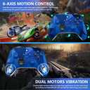 Xnmbbyzl Xbox One Controller,Wireless Controller Compatible with Xbox One/One S/One X/One Series X/S/PC，with 3.5mm Audio Jack,with 2.4GHz Wireless Adapter，Camo Blue