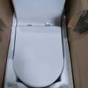 W2121D One-Piece Dual Flush Toilet, 0.8/1.28 GPF,360° Tornado Flush, Elongated D-Shape Bowl, 12-In Rough-In, White, Soft-Close Seat, EPA & WaterSense Certified