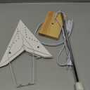 Table Lamp Paper Lamp Able Lamp Standing Lamps with Rice Paper Shade for Bedroom Livingroom (Star)