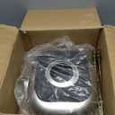 Stainless Steel Sink Wall Mount Commercial Hand Washing Station Prep Utility Kitchen & Bar Sinks Basin W/Gooseneck Faucet and Strainer for Home Garage Restaurant Laundry RV Bathroom Store