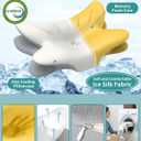 Cervical Neck Pillow for Pain Relief, Ergonomic Side Sleeper Pillow for Sleeping, Orthopedic Contour Memory Foam Bed Rest Pillows for Sleeping, Cooling Cervical Pillow for Back Stomach Sleepers
