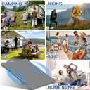 for Starlink Mini Protective Case, Liquid Silicone Cover for Starlink Mini Satellite Dish Antenna Full Protector Sleeve Shell Accessories, Portable Shock Resistant, Lightning-Proof (Grey)