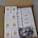 Motipuns 36 Sets Father's Day Pocket Hug Token Bulk Star Natural Stones Emotional Support Inspirational Bulk Gifts Positive Thank You Gifts Cards for Employees Coworkers Team Staff Office Appreciation