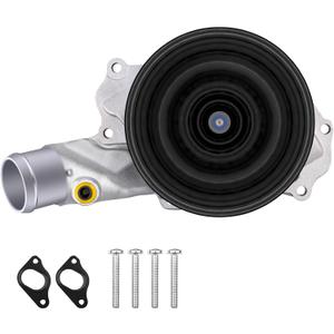 AULINK LR033993 Water Pump (OEM Parts) LR010801 LR097165 For Land Rover LR4 Range Rover Sport, Jaguar XE XF XJ XK XKR F-Pace S F-Type R Engine 3.0L 5.0L