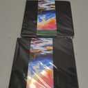 2 Pcs 5.5in Watercolor Sketchbook Journal Square Watercolor Notebook Black