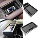 Center Console Organizer & Dashboard Storage Tray Compatible with Toyota Sienna 2021 2022 2023 2024 Accessories, Armrest Storage Box Dash Board Coin Holder Behind Screen Dash Mounted (2pcs)