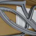Upgraded W10830274 Refrigerator Door Gasket for Whirlpool Refrigerator Parts WRX735SDBM00 WRX735SDBH00 W10294127 W10443273 Fridge Door Gasket for KitchenAid Refrigerator Seal KFXS25RYMS0 Fridge Gasket