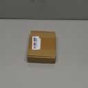 1-1/2 Inch Fixed Caster Wheels Set of 4, Heavy Duty Industrial Casters, Silent Rigid Plate Casters, Furniture Casters for Hardwood Floors, Load Capacity 200 Lbs, Non Swivel