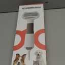 3-in-1 Dog Hair Dryer with Slicker Brush for Small and Medium-Sized Dogs and Cats Pet Hair Dryer Dog Blow Dryer Portable Overheat Protection Adjustable Temperature