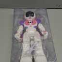 Ruko 6088 Dancing Robot for Girls with APP Control, Remote Control, Gesture Sensing Control, Interactive LED Faces, QA Games Rechargeable Programmable Robot Toys for 3 4 5 6 Years Kids, Pink Purple