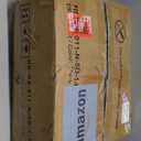 Furnulem 5 Drawer Black Dressers for Bedroom 2 Tier Shelf Storage Small Fabric Dresser for Closet Sturdy Metal Frame Modern Style Storage Cabinets Organization Units for Hallway Rooms