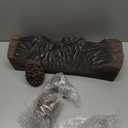 Skyflame 9-Pieces Ceramic Wood Logs with Pine, Faux Fireplace Logs for Gas Inserts, Fire Pits, Fireplace Decor