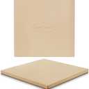 Unicook Pizza Stone for Oven and Grill, 12 inch Square Bread Baking Stone, Cordierite Baking Pan, Thermal Shock Resistant, Making Crispy Crust Pizzas, Bread, Cookie and More