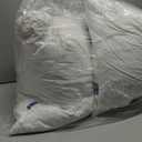 MIULEE 22x22 Pillow Inserts,Set of 2 Down Feather Throw Pillows for Couch Sofa Bed, Decorative Fluffy Throw Pillow Inserts Cotton Fabric,White