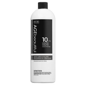 AGE beautiful Gentle Creme Hair Developers | For Permanent Hair Color Dyes, Toners, Lighteners | Professional Salon Coloring | Long Lasting Haircolor for Gray Coverage (16 Fl Oz (Pack of 1))