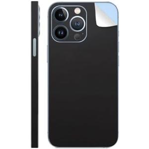 SopiGuard Sticker Skin for iPhone 15 Pro Max Full Body Wrap Precision Edge-to-Edge (Matte Black)