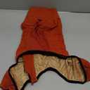 Lovelonglong Warm Dog Coat Double Layers Dog Vest, 4 Legs Covered Windproof Waterproof Reflective Warm Dog Vest Outdoor Skating Dog Costume for Corgis Dachshund Dog Gray D-S