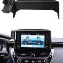 Car Phone Mount for 2019-2025 2026 Toyota Corolla/Corolla Hatchback /2022-2025 2026 Corolla Cross Accessories 8-inch Screen Auto Lock Car Phone Holder 360 Rotation Not Affect Air Vent Phone Cradles