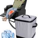 Ice Machine for Knee After Surgery, Cold Therapy Machine for Knee Replacement, Cold Therapy Machine with Programmable Timer Quiet Pump Compression Pad Apply to Arm, Ankle, Thigh