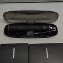 Aquasonic Black Series Ultra Whitening Toothbrush  ADA Accepted Electric Toothbrush- 8 Brush Heads & Travel Case  40,000 VPM Electric Motor & Wireless Charging - 4 Modes w Smart Timer