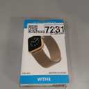 Stainless Steel Mesh Watch Band For Apple Watch 38mm 40mm 42mm