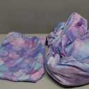 Skywin Mermaid Magic Fort Air Tent for Kids with Door (77 x 50) Builds in 30 Seconds, Toddler Tents Indoor for Imaginative Play, Kids Forts Indoor Playhouse, Christmas/Birthday Gift (Fan Not Incl)