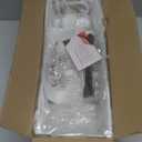 Cable Management, 25'' Cable Management Under Desk No Drill, Metal Cord Organizer with Clamp for Standing Desk, Cable Organizer for Home Office, White (25'' (1 Pack))