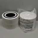 Core 300 Replacement Filter for LEVOIT Core 300S and Core 300-P Air Purifier, 3-in-1 H13 True HEPA Filter Replacement, Compared to Part # Core 300-RF, 2 Pack, White, By Improvedhand