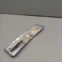 BINLUN Stainless Steel Watch Bands 12mm-24mm Metal Replacement Watch Band SmartWatch Straight & Curved Ends Men Women fit for Samsung Galaxy Watch 6/5/4/3,Fit for Garmin Watch(Gold,21mm)