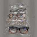 CCVOO 0.5 Reading Glasses for Women, Stylish Eyeglasses, Blue Light Readers for Women, Computer Eye Glasses, Cheaters (A1 Mix)