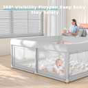 50 x 50 inch Baby Playpen with Mat
Small Playpen for Babies and Toddlers Baby Fence Playards