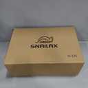 Snailax Massage Seat Cushion with Heat - Extra Memory Foam Support Pad in Neck and Lumbar,10 Vibration Massage Motors, 2 Heat Levels, Back Massager Chair Pad for Back (Navy Blue)