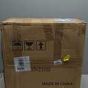 Round Side Table, Modern end Table,Metal Accent Table,Small Coffee Table,Unique Circle Accent Table for Living Room,Bedroom (Black, Small Circle19.3 x 19.7in)