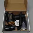 Portable Car Vacuum Cordless Mini Handheld Vacuums Cleaner Rechargeable with LCD Display and Multi-Nozzles, High Power Hand held Cleaners for Car, Home, Office, Sofa, Pet Hair,Keyboard (Black)