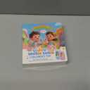 Walkie Talkies for Kids Pack of 2, Rechargeable Long Range Two Way Radios Toys for Boys Girls Age 3-5, Outdoor Adventure Camping Hiking, Birthday with Pink Blue Design