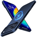 TORRAS Magnetic Slim Fit for iPhone 17 Pro Case 6.3 inch, UltraThin, Compatible with MagSafe, Lightweight Matte AntiScratch Hard PC Cover Phone Case for iPhone 17 Pro OriginFit, Deep Blue