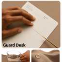 YSAGi Leather Desk Protector, Office Mat, Large Mouse Mat, Non-Slip PU Leather Blotter, Laptop Desk Mat, Waterproof Writing Pad for Office and Home(Khaki, 63" x 24")