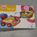 2 Pack Inflatable Kids Pool Floats with Water Gun, Pool Toys for Kids Ages 4-8, Blow Up Toddler Pool Floats, Swimming Pool Game Toys, Fire Truck and Pirate Ship Floaties for Boys Girls and Child