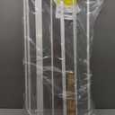 Regalo Safety 36" Extra Tall Baby Gate for Doorways & Bottom of Stairs, Pressure Mounted Walk Through Gate for Babies, Toddlers & Pets, Tested & Safe for 30 Years, American Designed, American Owned (White)