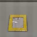 Handicrafts Home Yellow 4x4 Picture Frame for Christmas Decor & Holiday Gifting Handmade Photo Frame, Modern Minimalist Home Decor, Wedding Gift, Vintage Bone inlay Frames for Aesthetic & Living Room