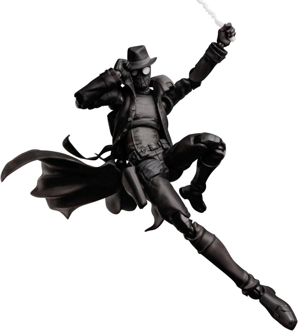 Spider-Man: Spider-Bath SV Action Spider-Man Noir Action Figure, Non-scale, ABS & PVC, Pre-painted Complete Action Figure