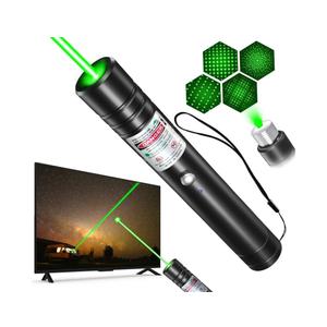 [Professional] Rechargeable Green Laser Pointer High Power Green Beam Laser Light Long Distance Range for TV/LED/LCD Screens Tactical Flashlights Presentation Office/Outdoors/Astronomic [001]