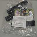 Jelinek Cork Shrink Caps for Wine Bottles - Matte Black 50 Count - 36 x 50 mm