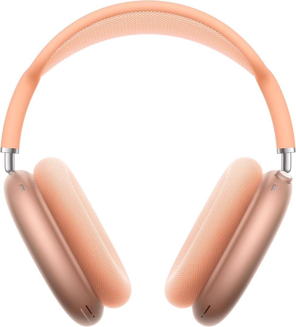 Apple AirPods Max Wireless Over-Ear Headphones, Pro-Level Active Noise Cancellation, Transparency Mode, Personalized Spatial Audio, USB-C Charging, Bluetooth Headphones for iPhone - Orange