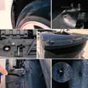 GOOACC 240PCS Bumper Retainer Clips Car Plastic Rivets Fasteners Push Retainer Kit 12 Popular Sizes Auto Push Pin Rivets Set -Door Trim Panel Fender Clips for GM Ford Toyota Honda Chrysler